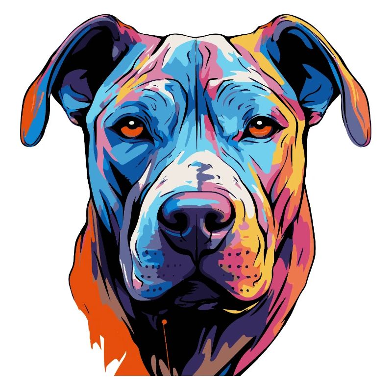 Dog Comic Pop Art
