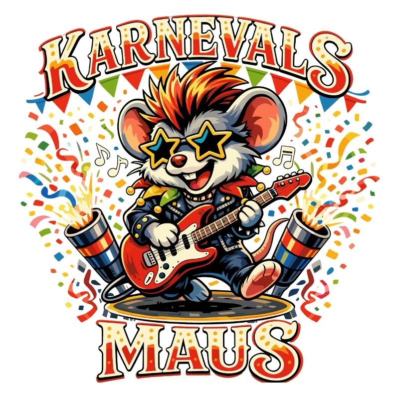 Jupe de souris de carnaval de Cologne Alaaf Drôle