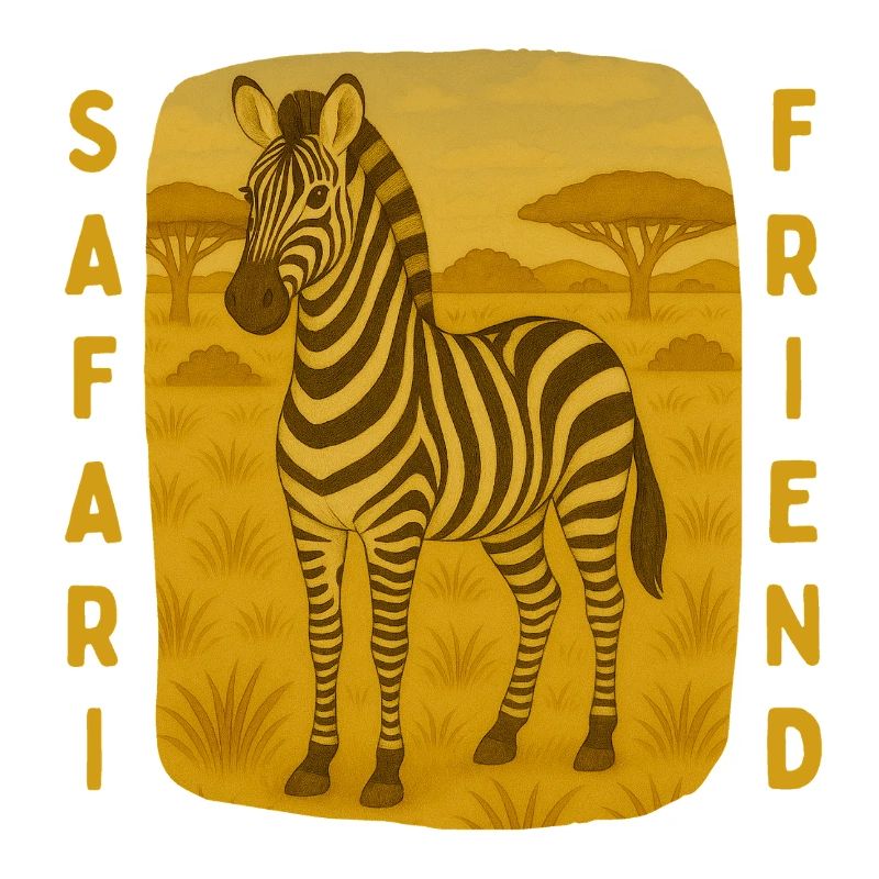 Zebra on Safari