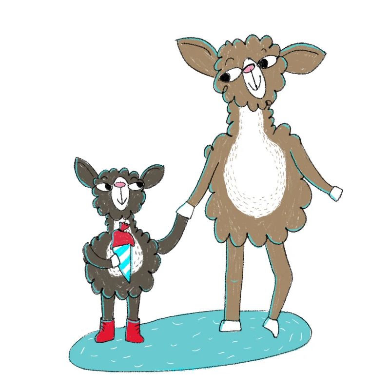 Lama Einschulung