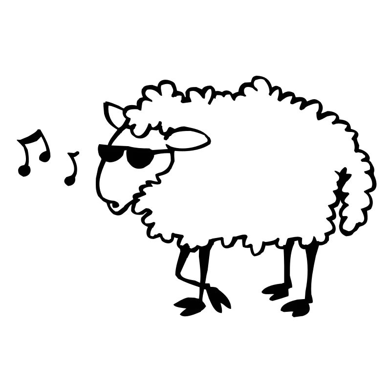 Bespectacled sheep