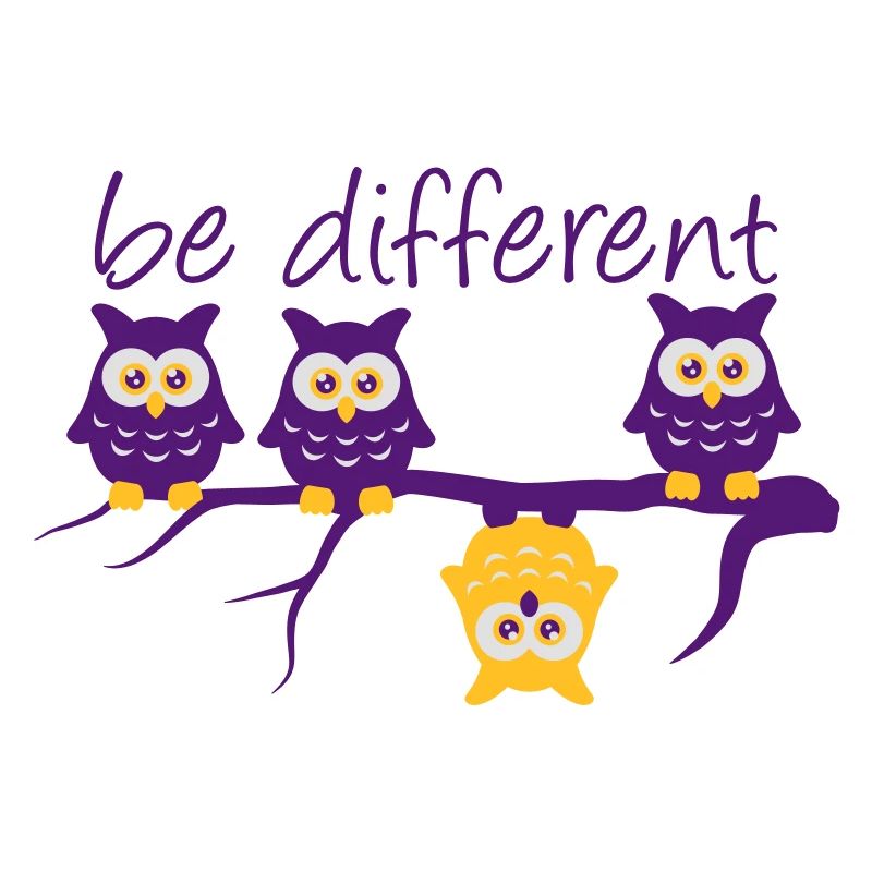 Anderst Be Different 4 Eulen verschieden