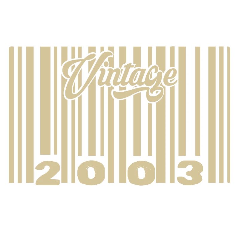 vintage 2003 Code barre 2003: Année 2025.