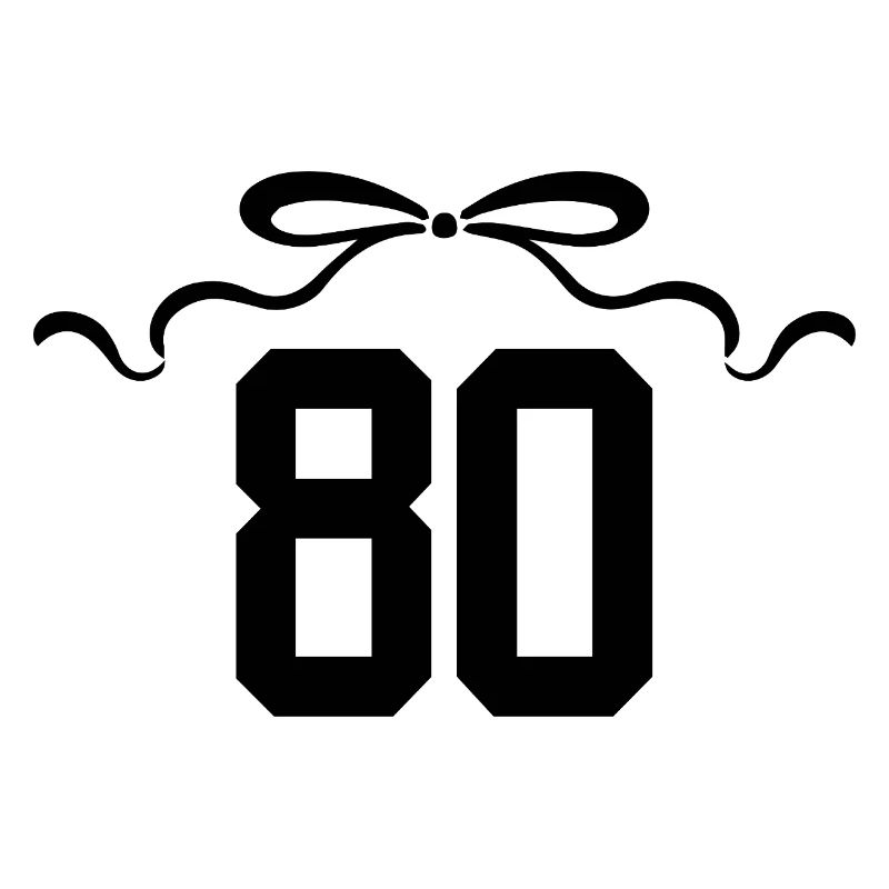 Number 80 Knot - 80th Anniversary