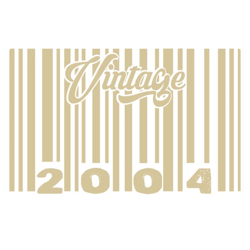 vintage 2004 Barcode 2004: Year 2025.
