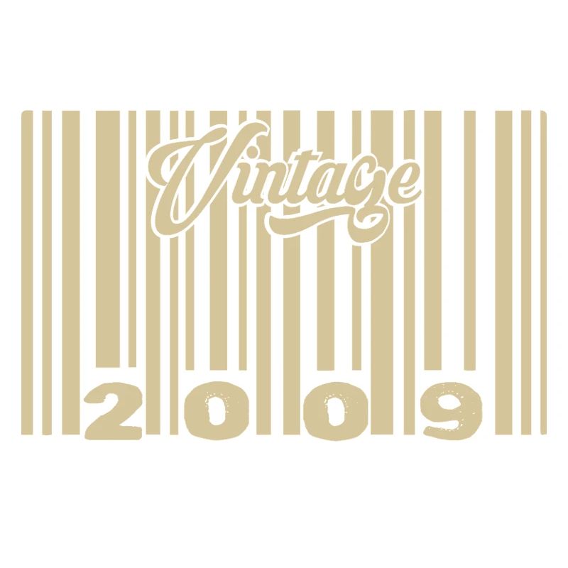 vintage 2009 Barcode 2009: Year 2025.