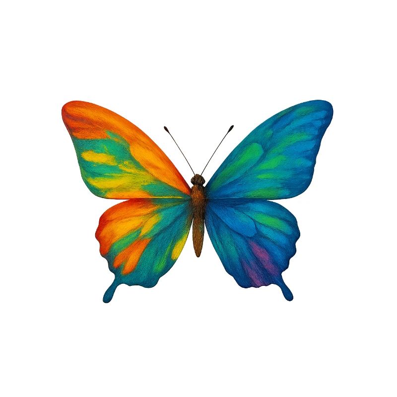 Schmetterling Colorblast