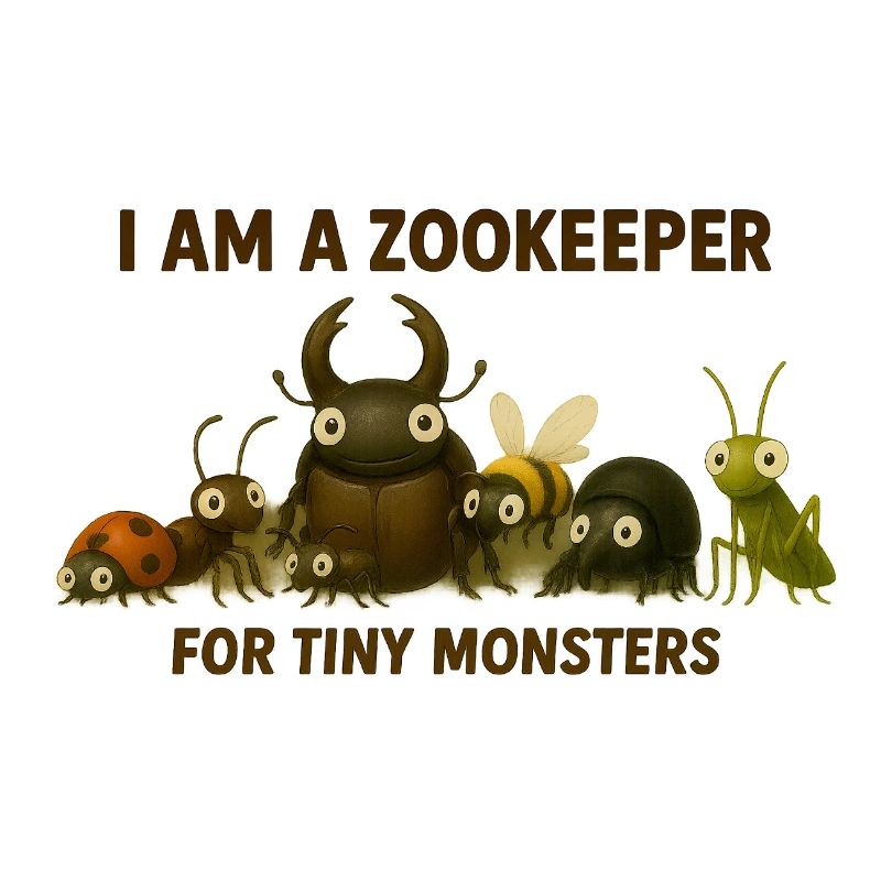 I am a zookeeper – for tiny monsters