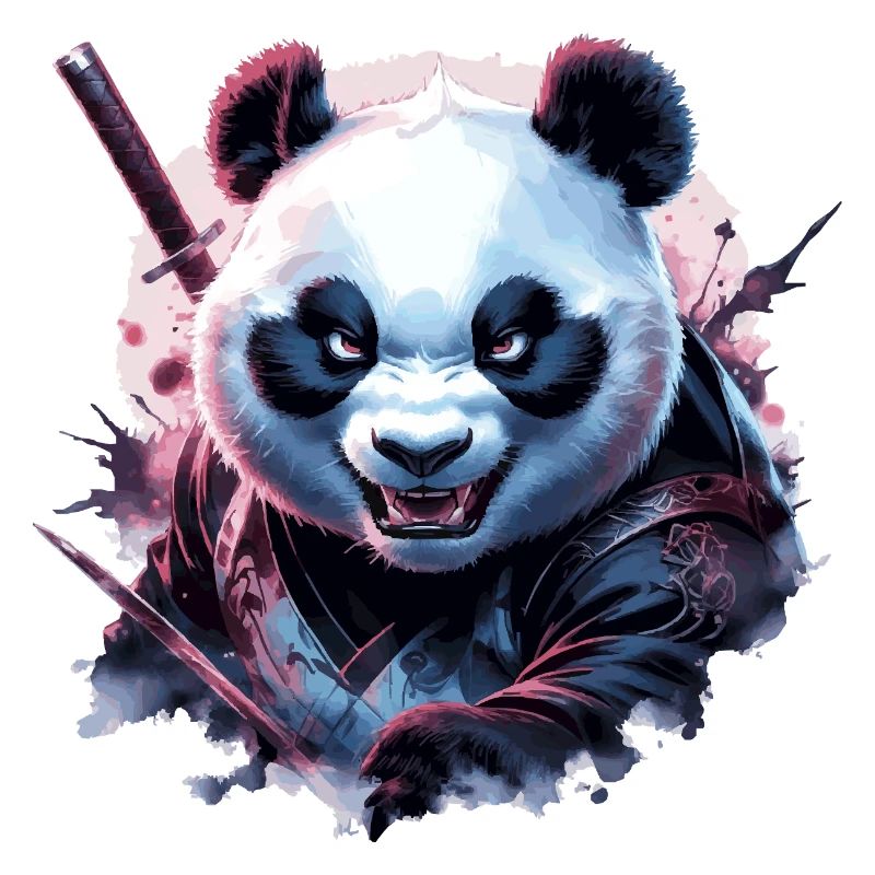 Evil Ninja Panda