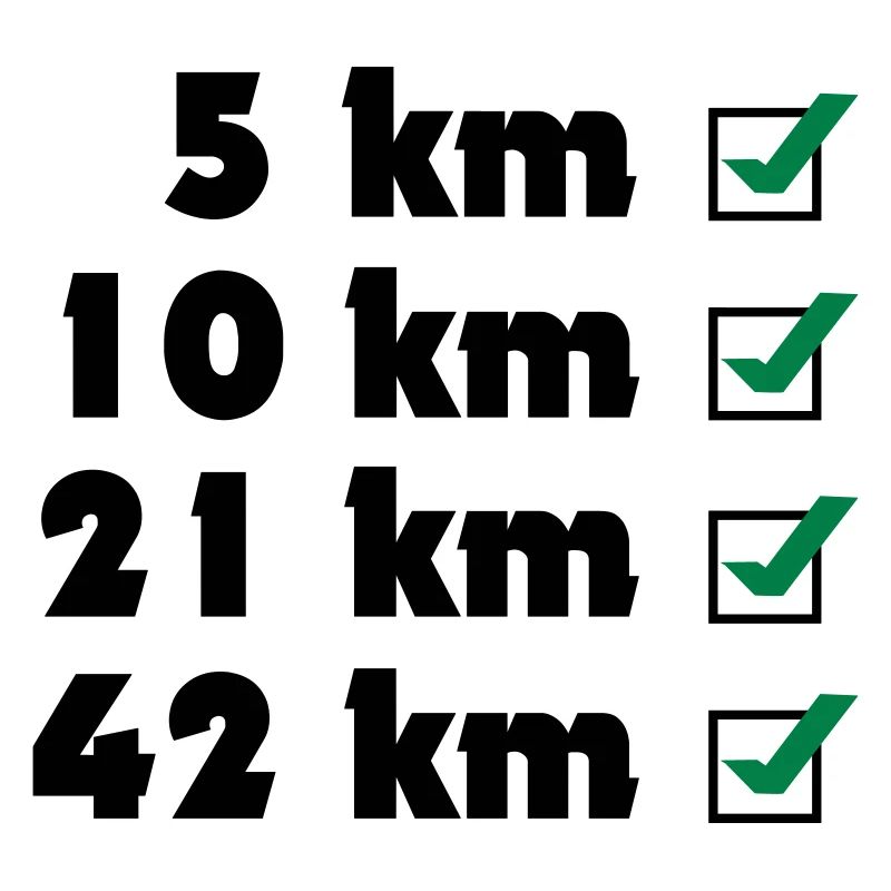 Marathon checklist