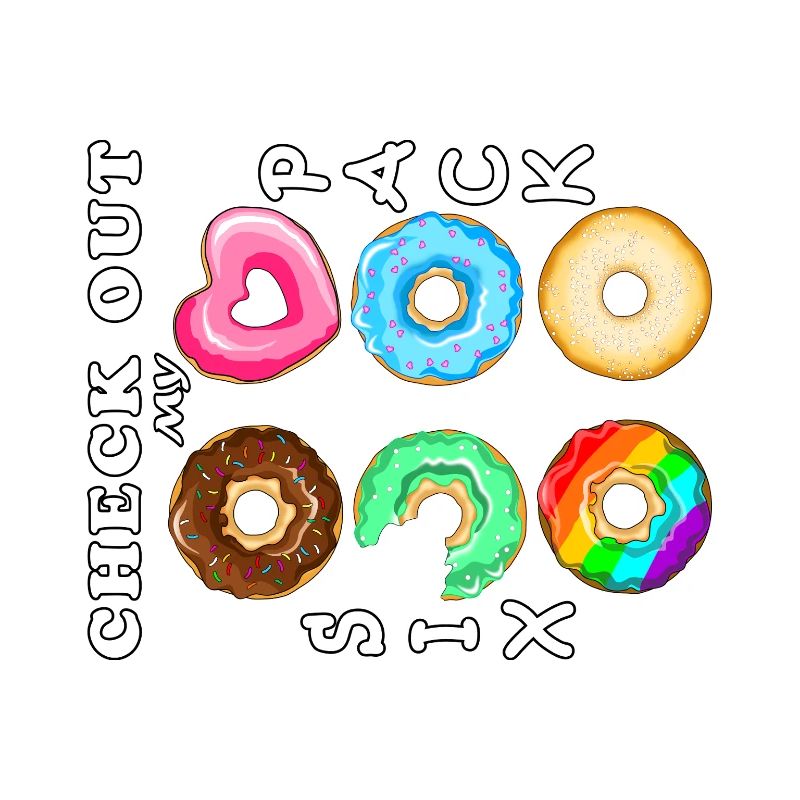 check out my sixpack donuts