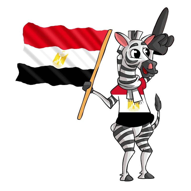 Egyptiens Zebra