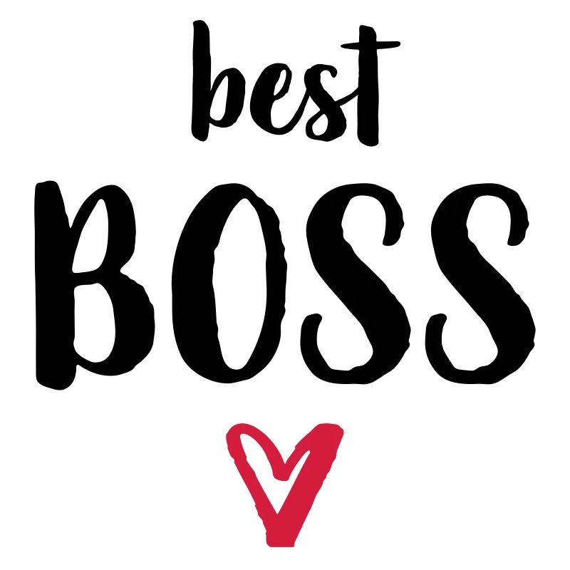 best Boss Herz Geschenk Chef