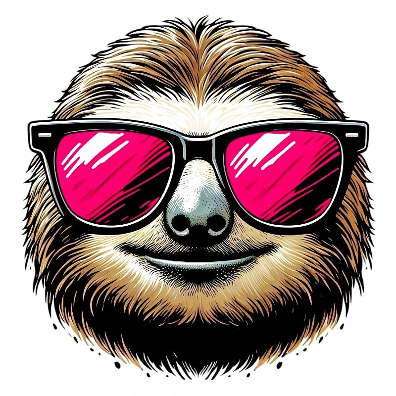 Sloth with Sunglasses