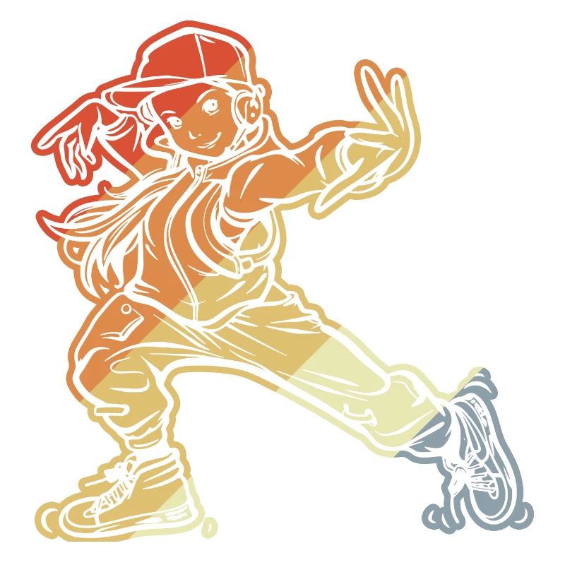 Breakdance Mädchen
