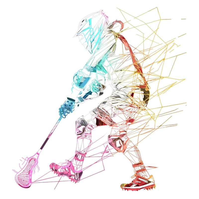 Lacrosse Player Sketch
