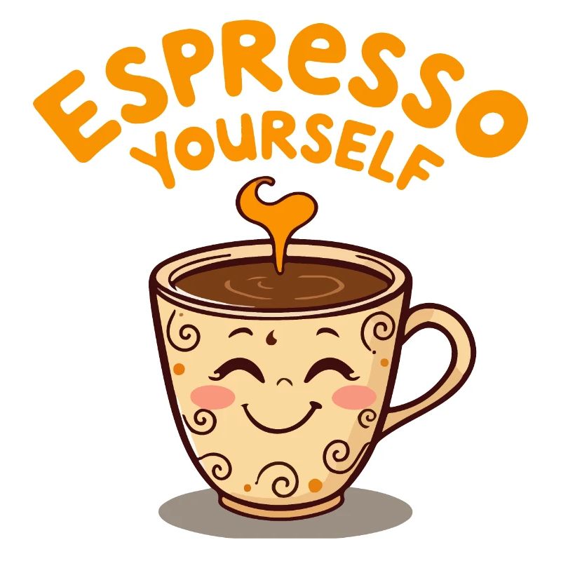 Cute Coffee Mug Stress Reliever Design