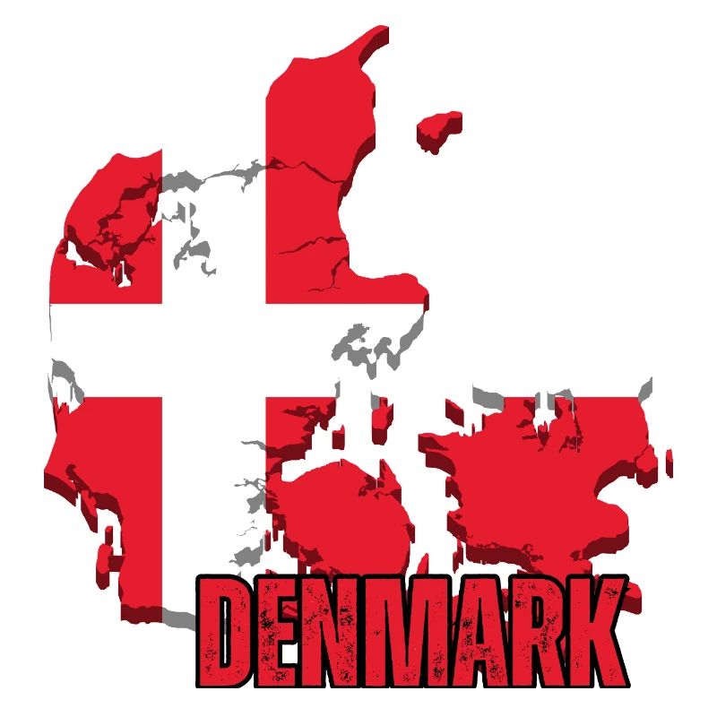 Fierté danoise, drapeau du Danemark