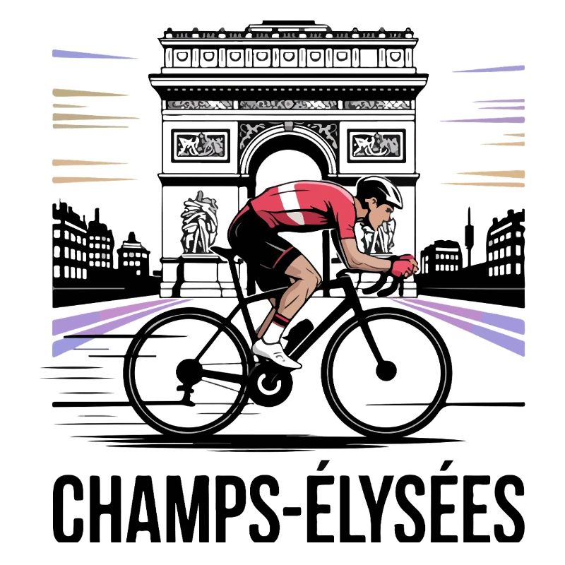 Sprint final aux Champs-Élysées - Cyclisme
