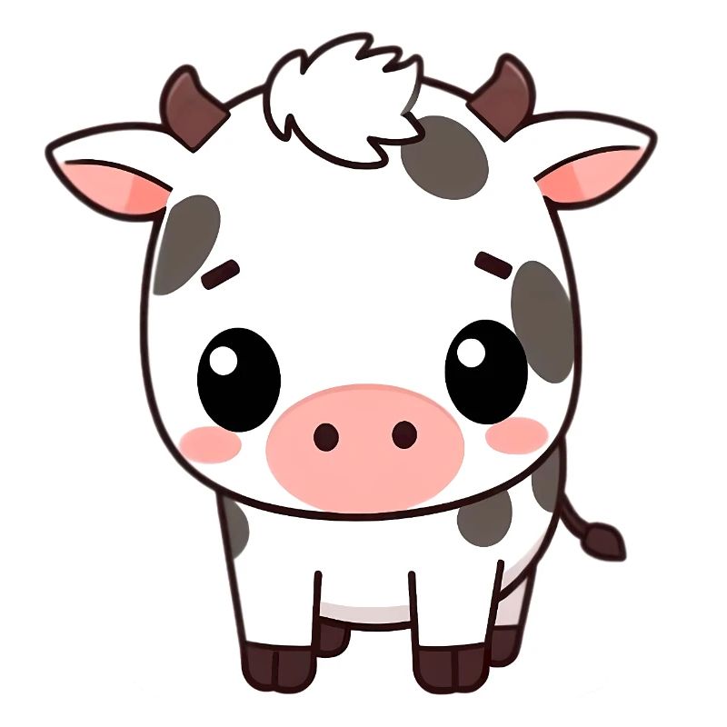 Vache mignonne