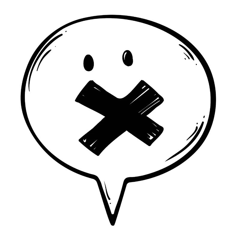 Speech Bubble Mute