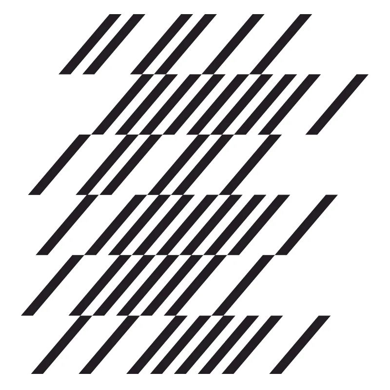 Diagonal Line Grid Overlap