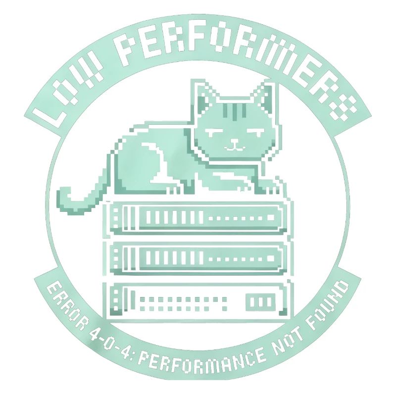 Low Performers Katze Server Pixel Art