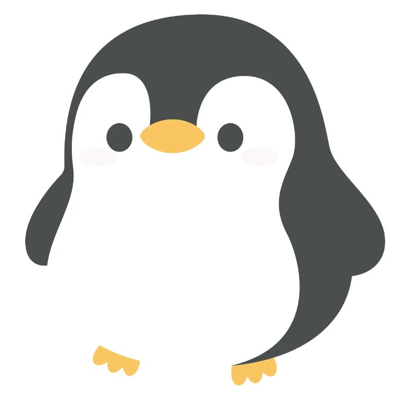 Chibi-Pinguin-Silhouette