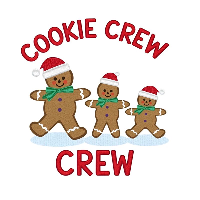 Weihnachtsplätzchen-Crew