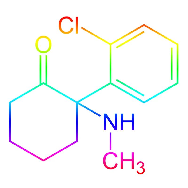Formule structurelle de kétamine