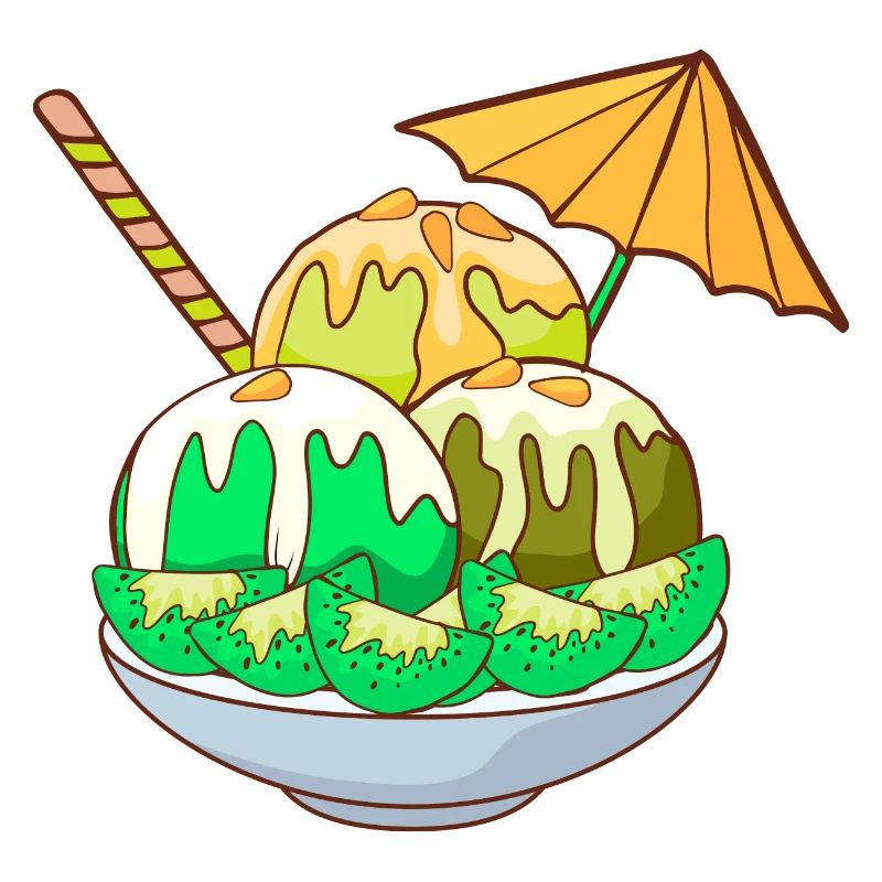 Eis Speiseeis Eiskrem Eiscreme Kugeleis Eisbecher