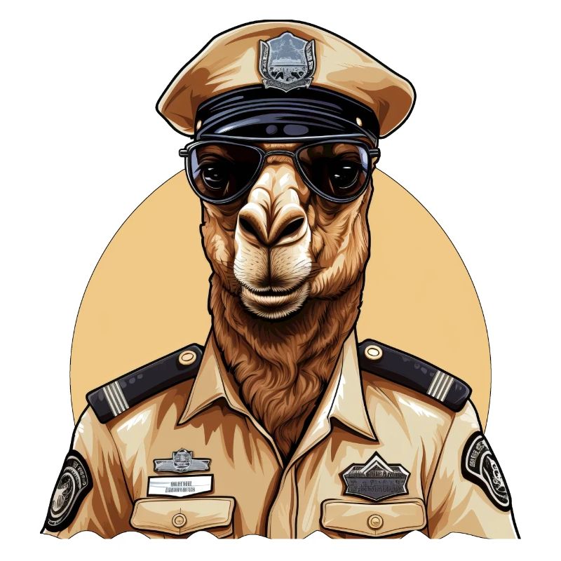 Kamel Polizist