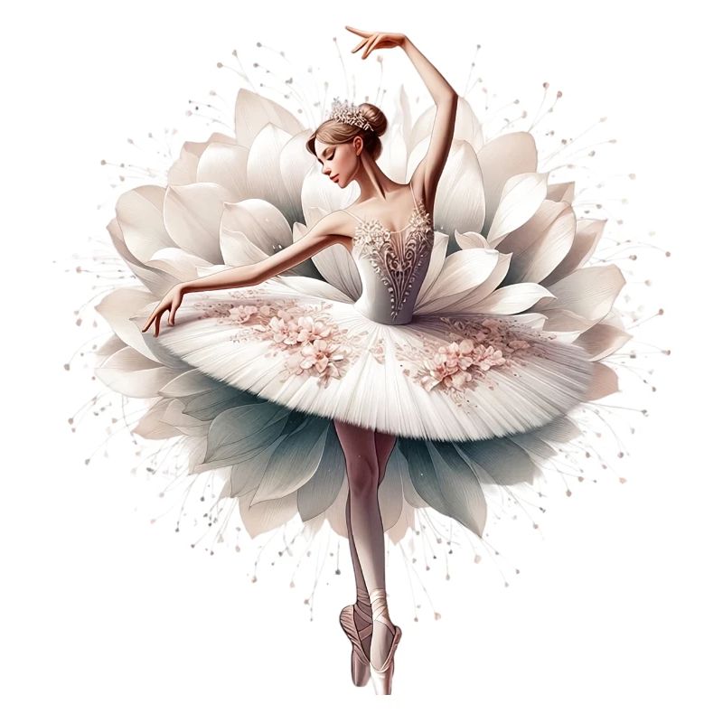 Danseuse de ballet avec tutu