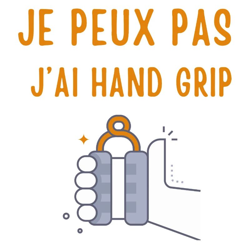 Ich kann nicht, ich habe einen Handgriff