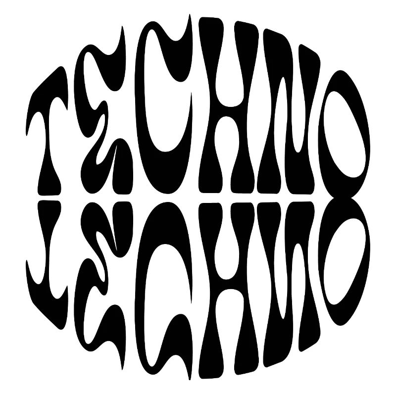 Conception de logo Techno liquid