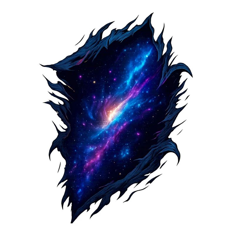 Cosmic Galaxy Burst Tearing Effect