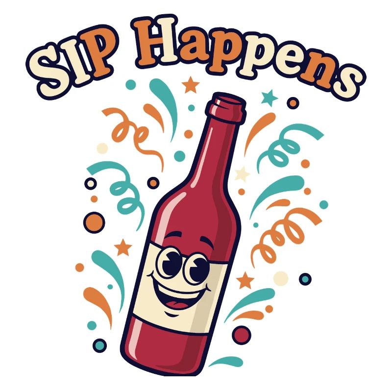 Sip Happens Party Bottle