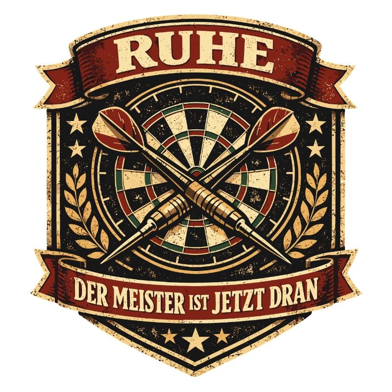 Rest Master Darts Player Gift Funny