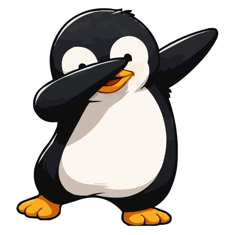 Dab Penguin Comic