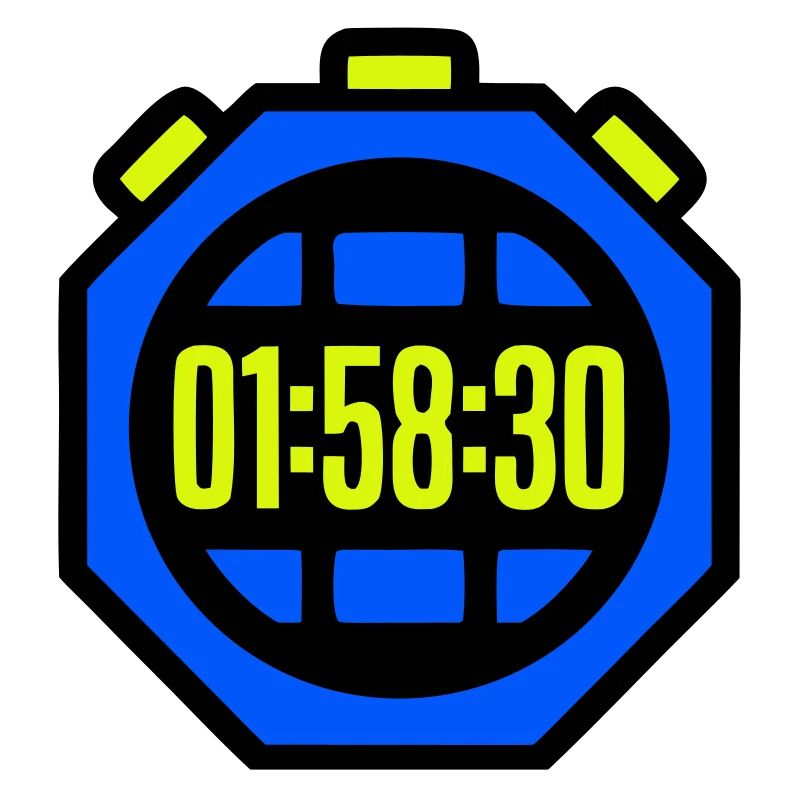 Chronomètre Meilleur Temps Semi-marathon