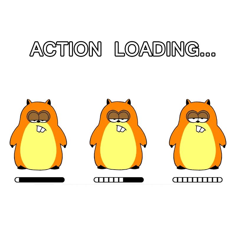 Action loading... (whiteline)