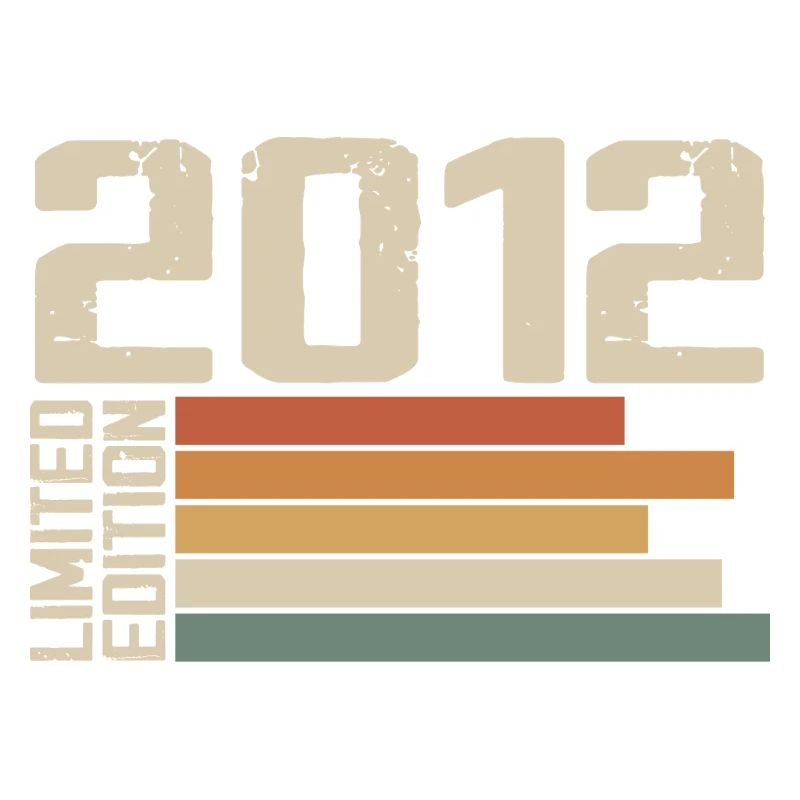 2012 Vintage - Retro 2012 Anniversary Gift 2012