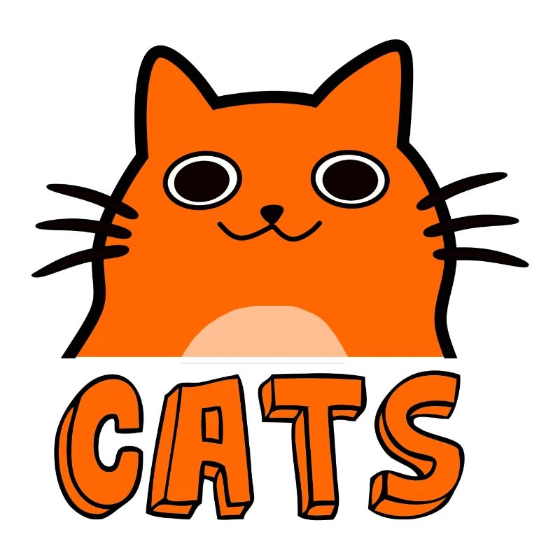 Süße Comic Katze