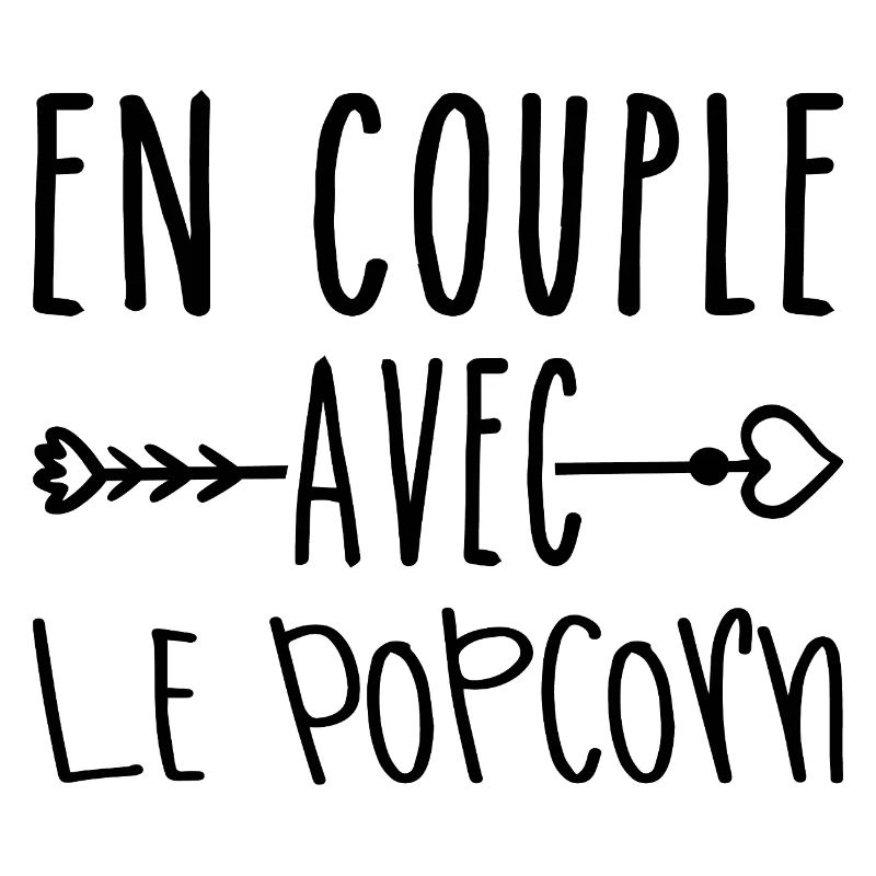 Couples with Popcorn, Popcorn Fans Gift