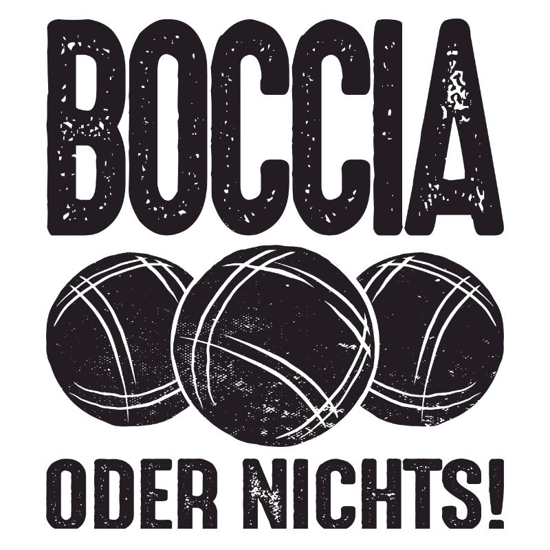 Boccia oder Nichts! Boule Petanque und Boccia