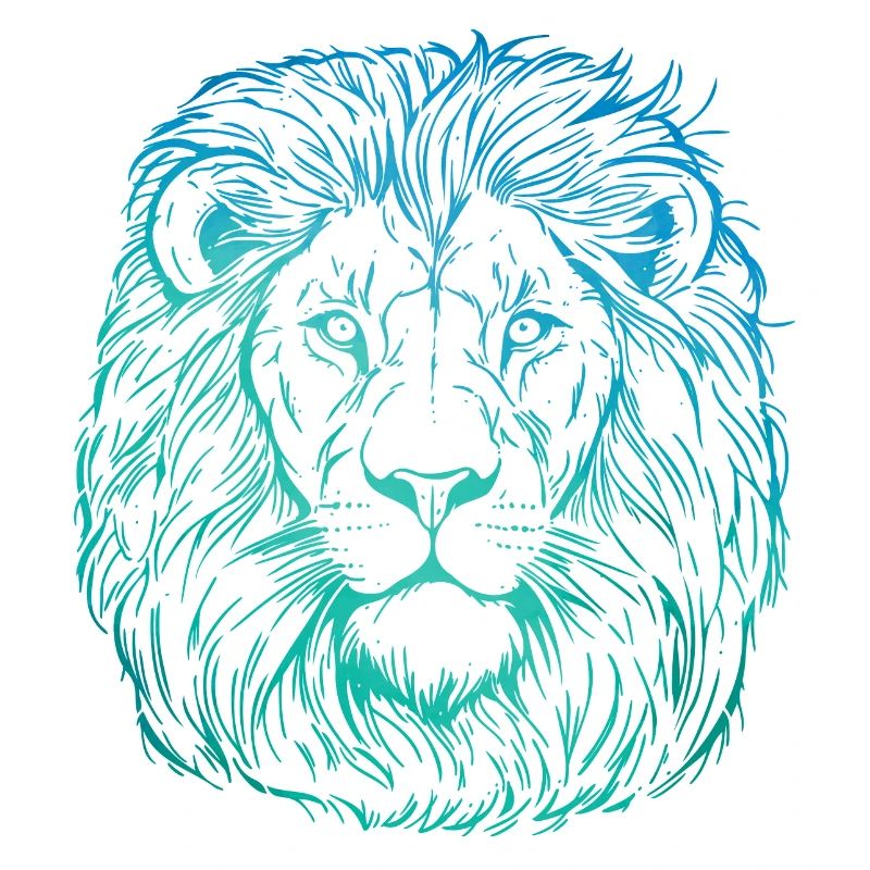 Löwe Portrait