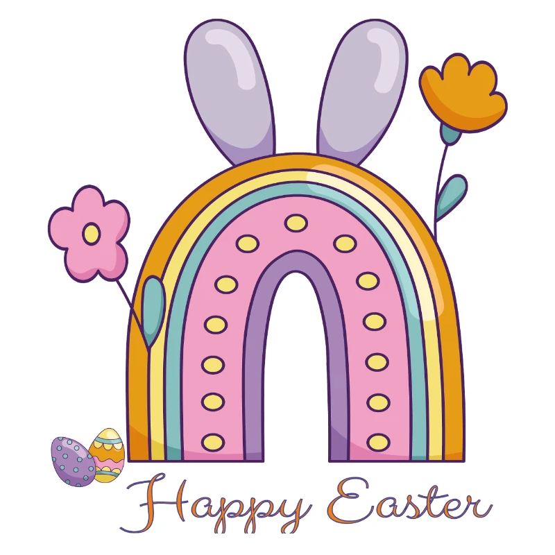 Happy Easter Regenbogen