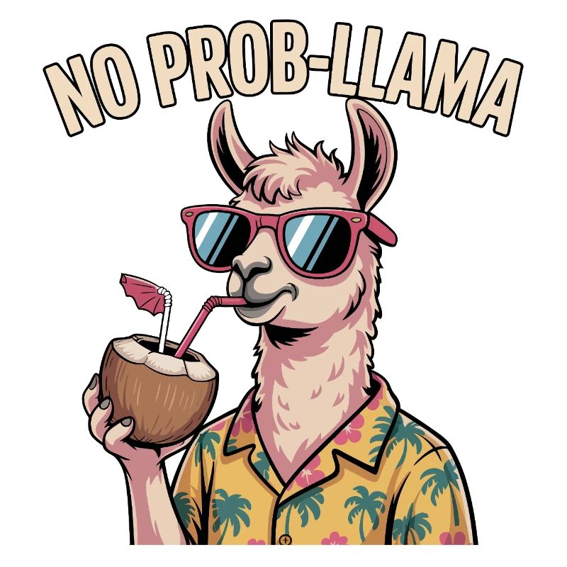 No Prob Llama Funny Llama