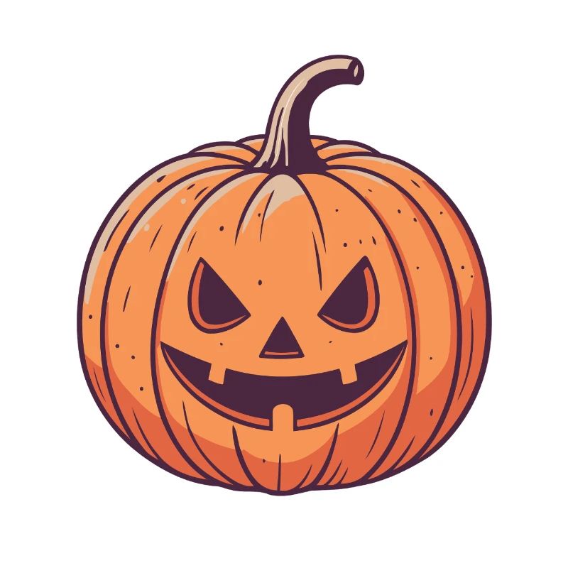 Scary jack pumpkin