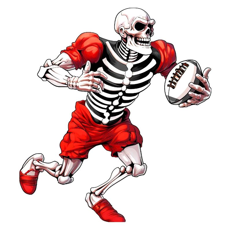 Skelette Rugby